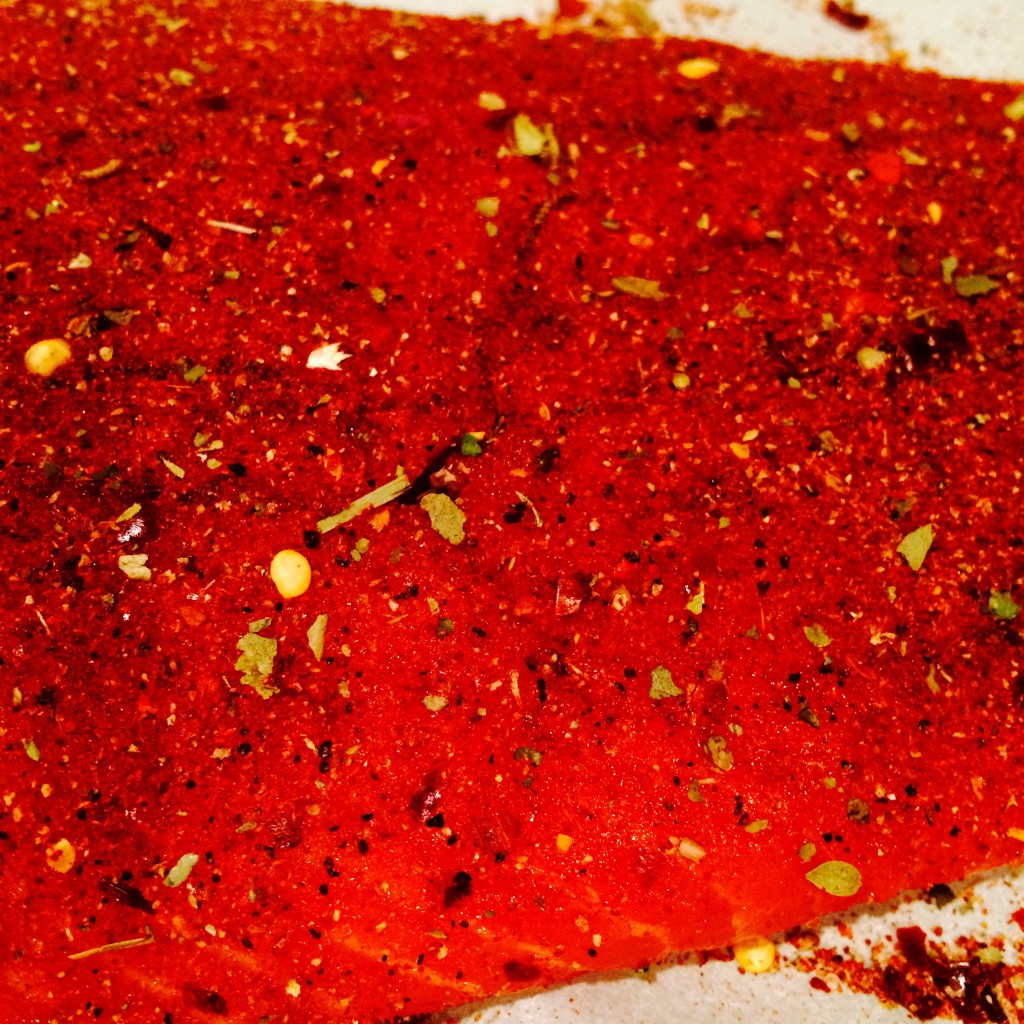 blackened salmon