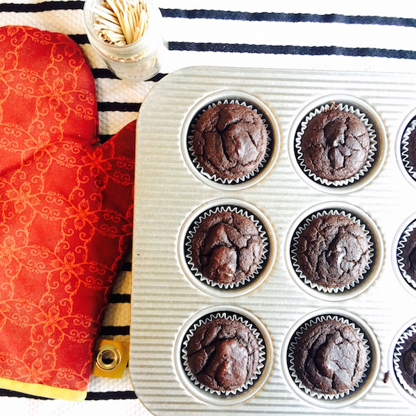 Banana Cocoa Muffins Baked2