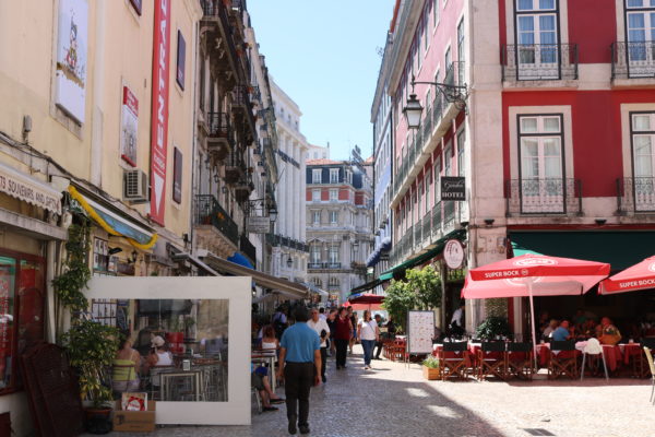 Downtown Lisbon Portugal