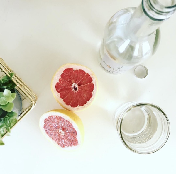 Sparkling Grapefruit Water