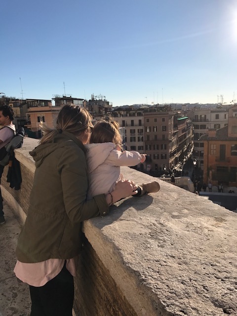 Top of Spanish Steps