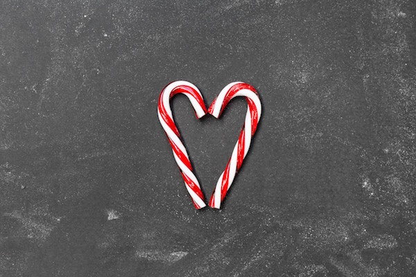 Candy Cane Heart Nutritiously Rooted