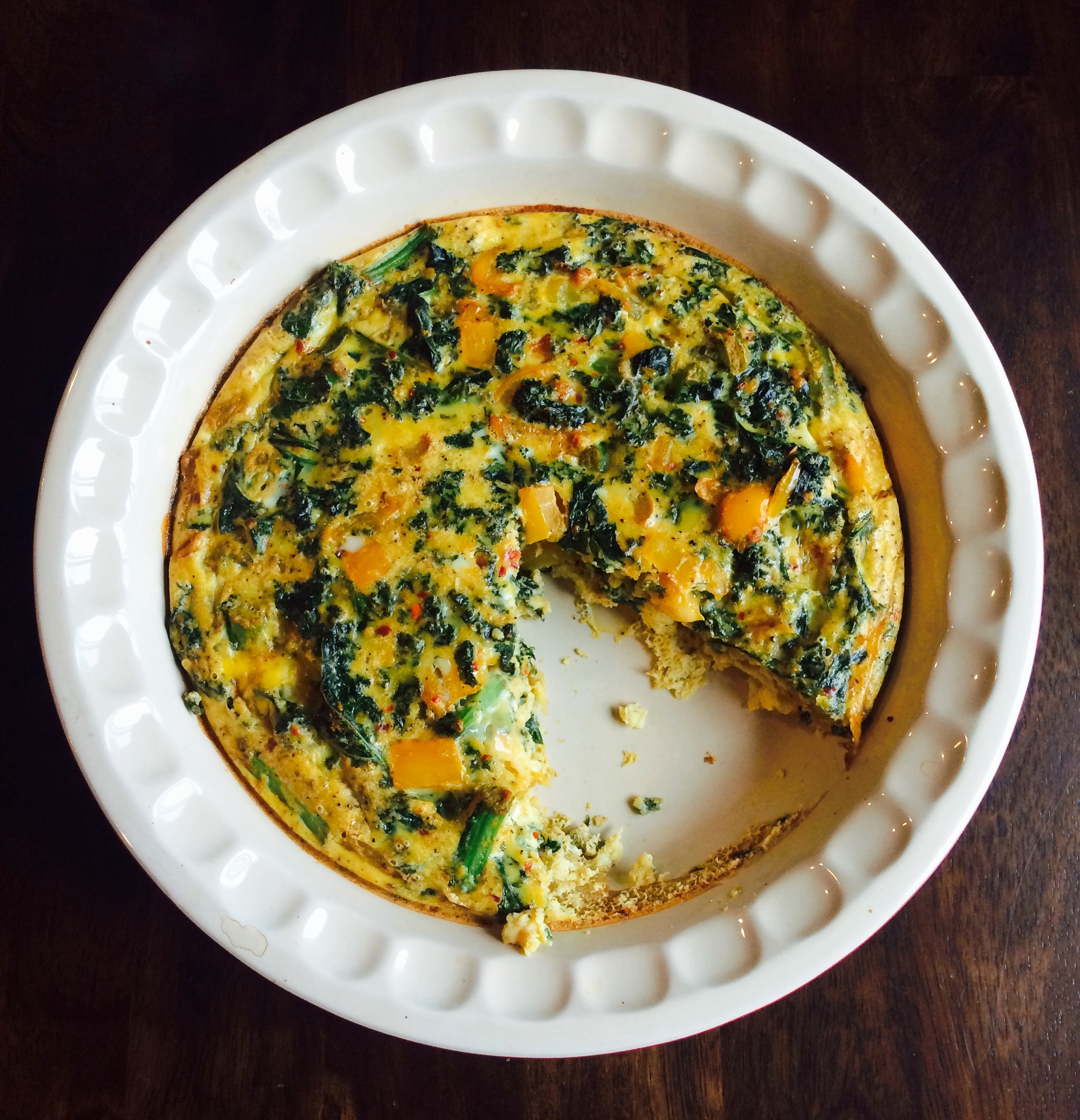 Super Simple Veggie Frittata