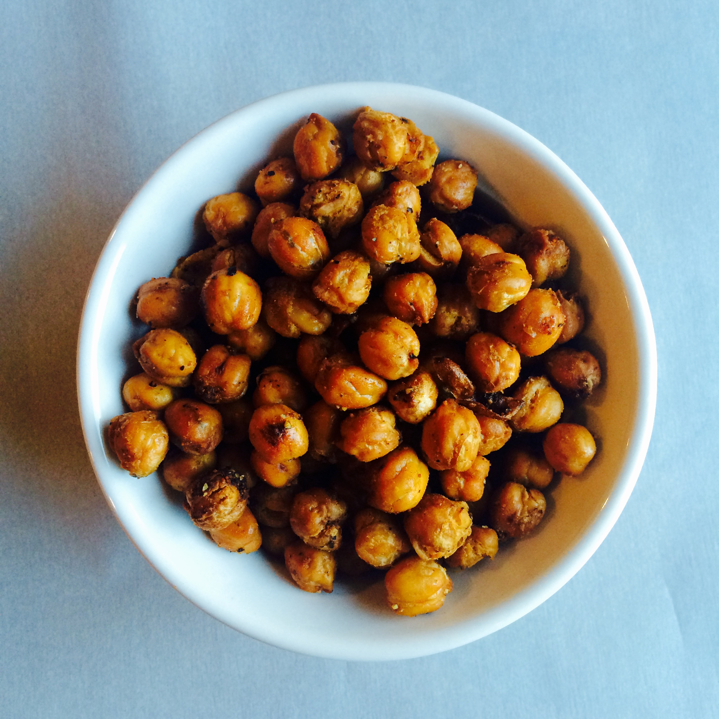Crunchy Oven Roasted Chickpeas