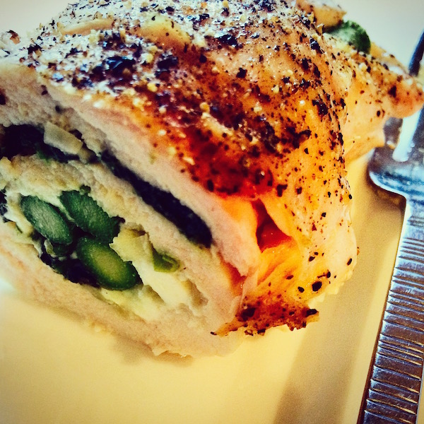 Stuffed Chicken Breast Cooked