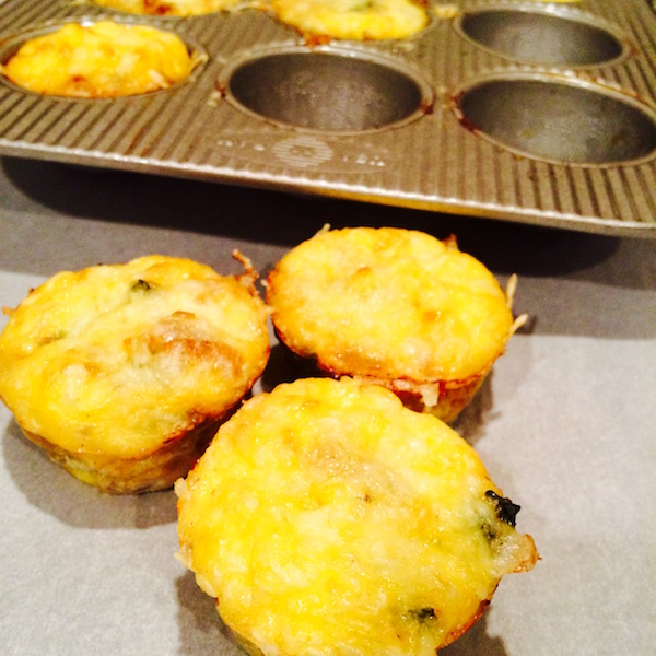 Egg Muffins Close Up