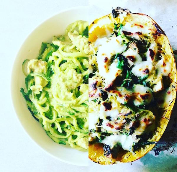 Zoodles and Spagetti Squash