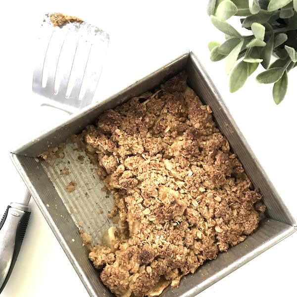 Gluten-Free Ginger Apple Crumble